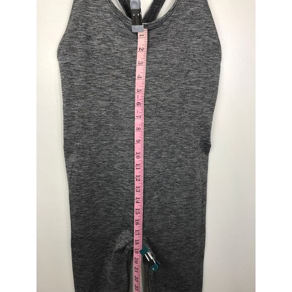 Lululemon Gray Ombre Balance and Resist Athletic Onesie Bodysuit Workout Gym - Picture 10 of 11
